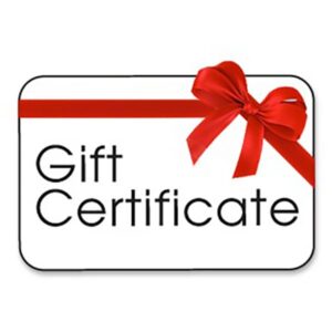 Gift Cert. $120.00